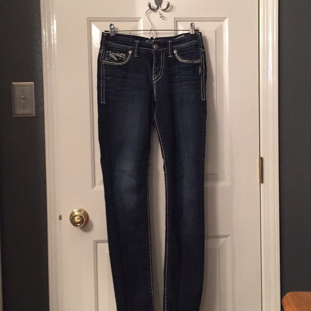 Silver Suki Super Skinny Jeans